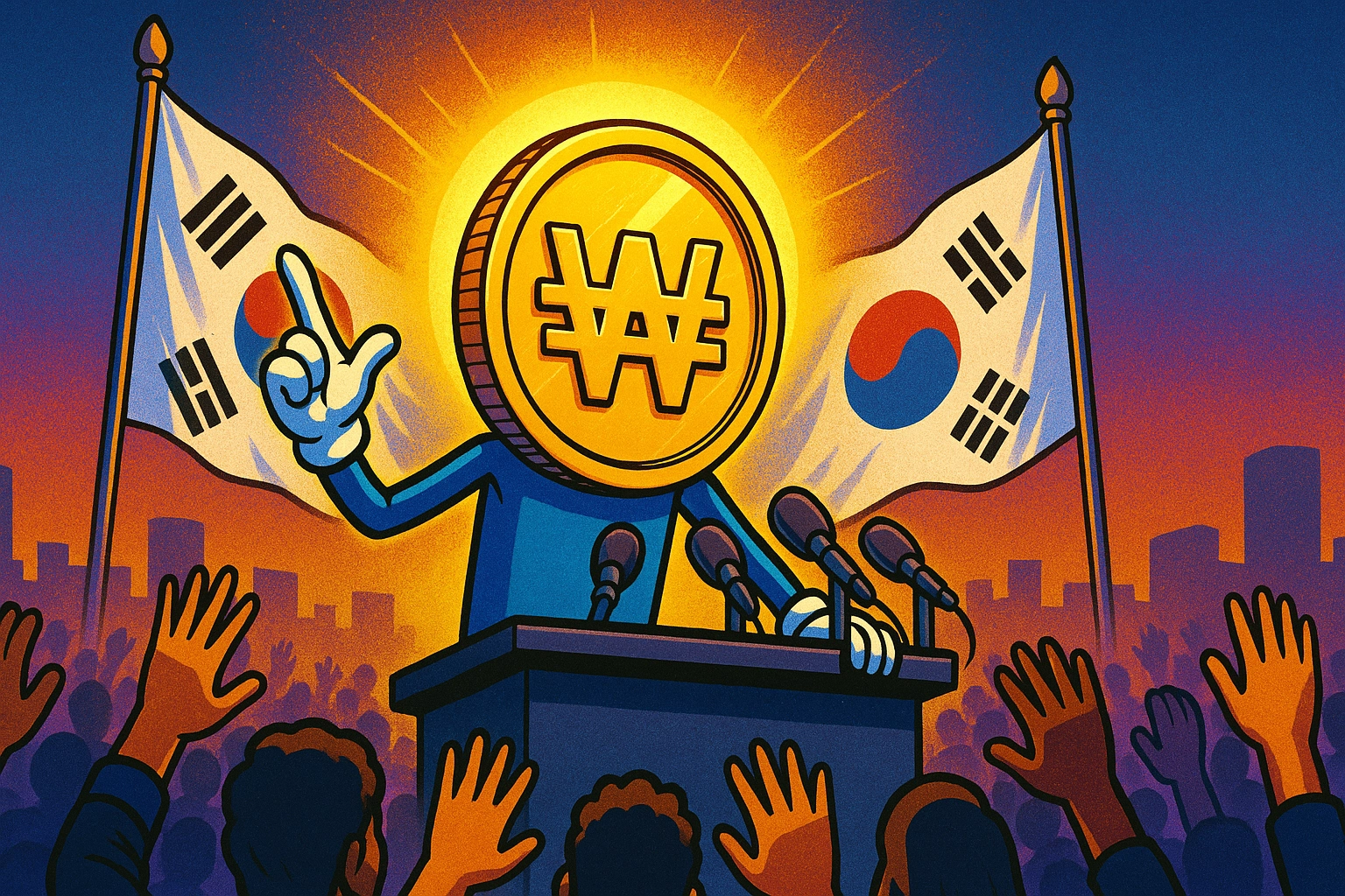 South Korea’s Central Bank Proposes Gradual Rollout of Won-Pegged Stablecoins