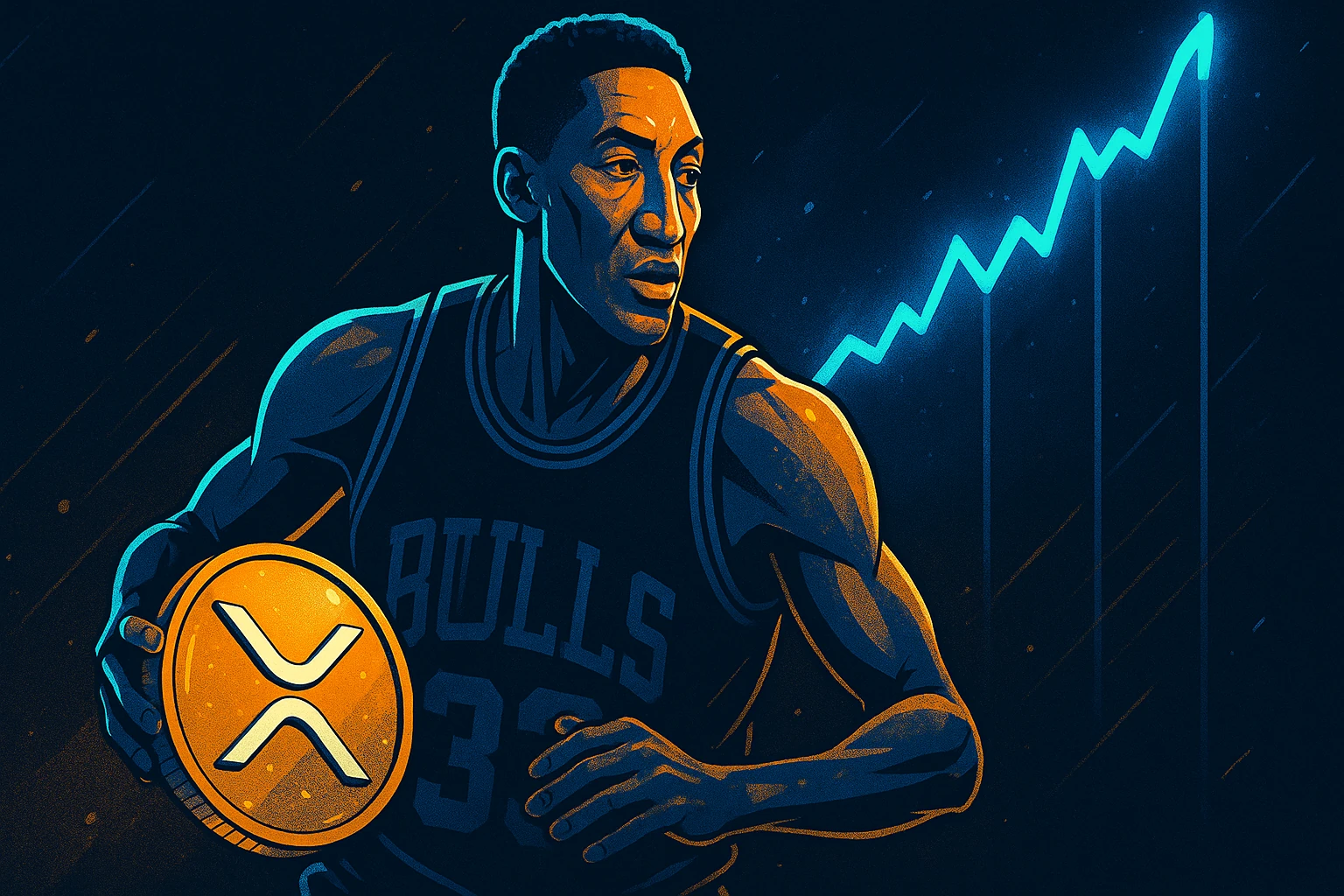 Scottie Pippen Adds XRP to Top Crypto Picks Price Jumps