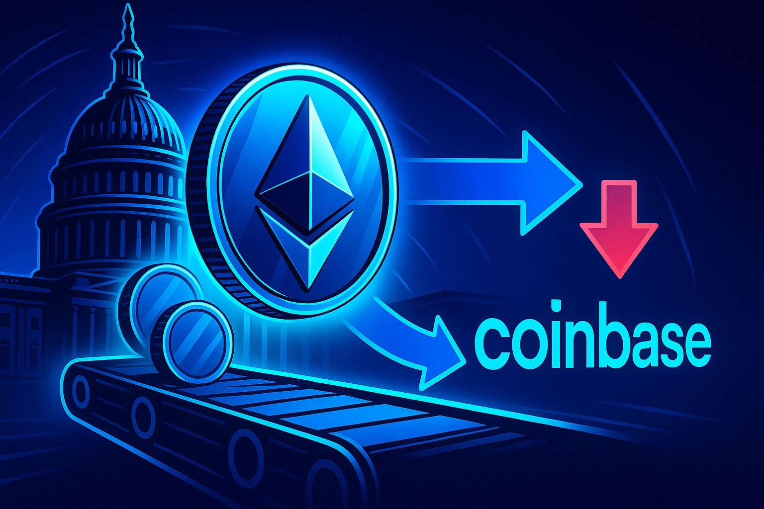 US Government Moves $200K ETH to Coinbase Exchange