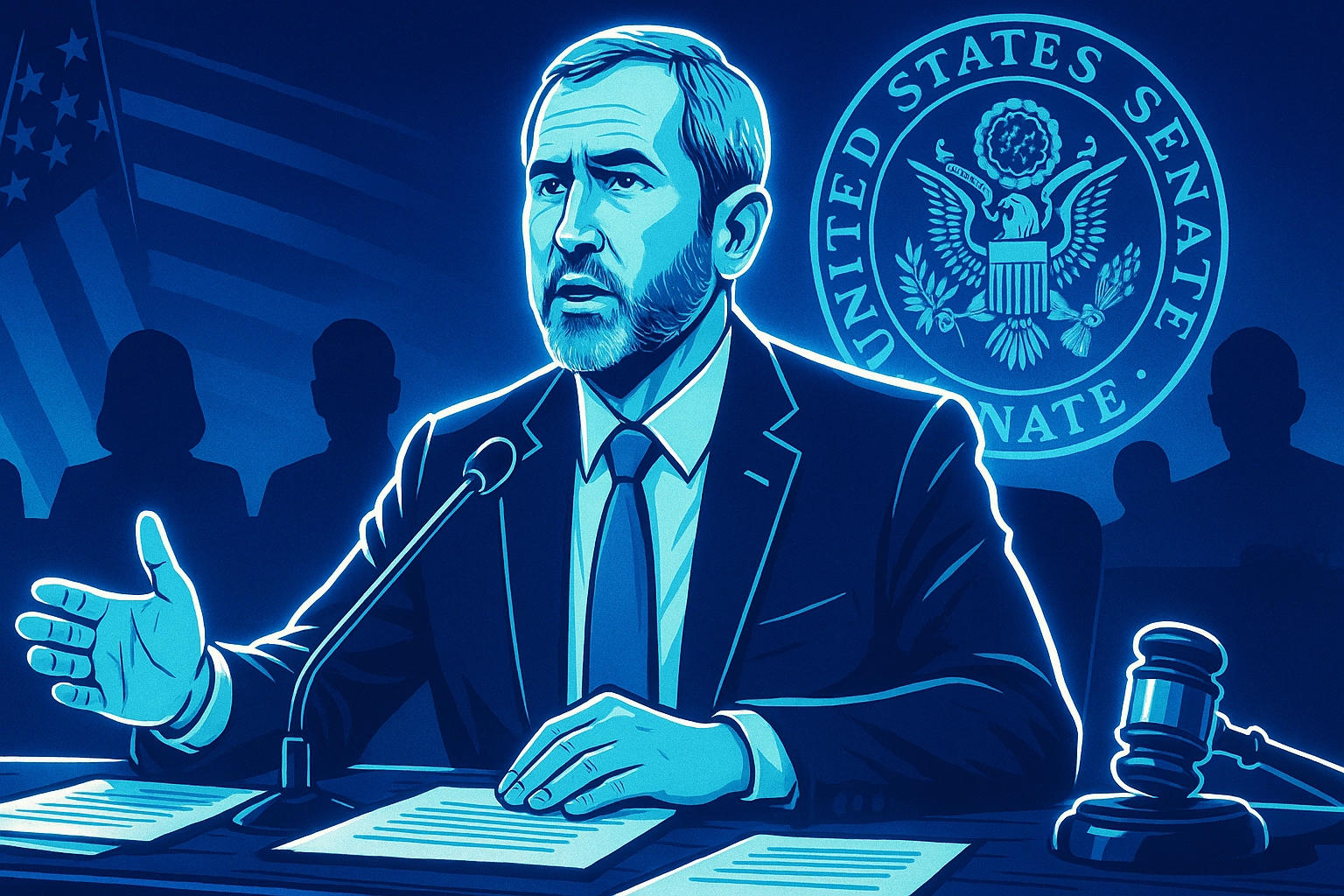 Ripple CEO Brad Garlinghouse Senate CLARITY Act Testimony