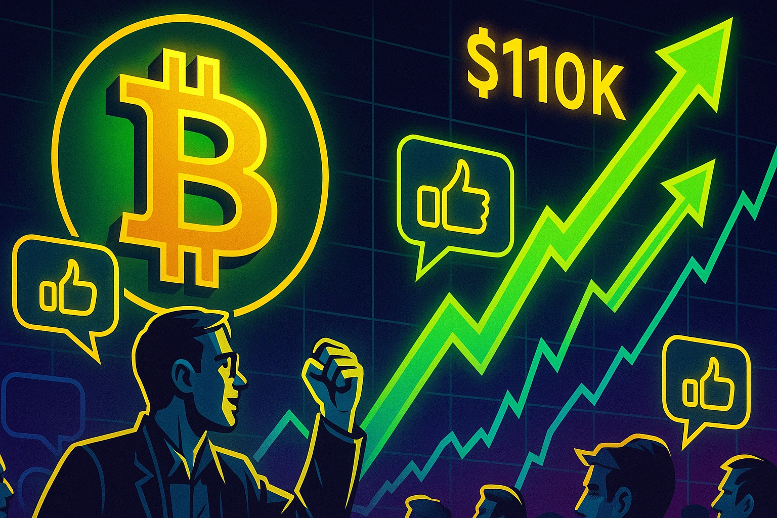 Bitcoin Traders Eye $110K Target Amid Bullish Sentiment
