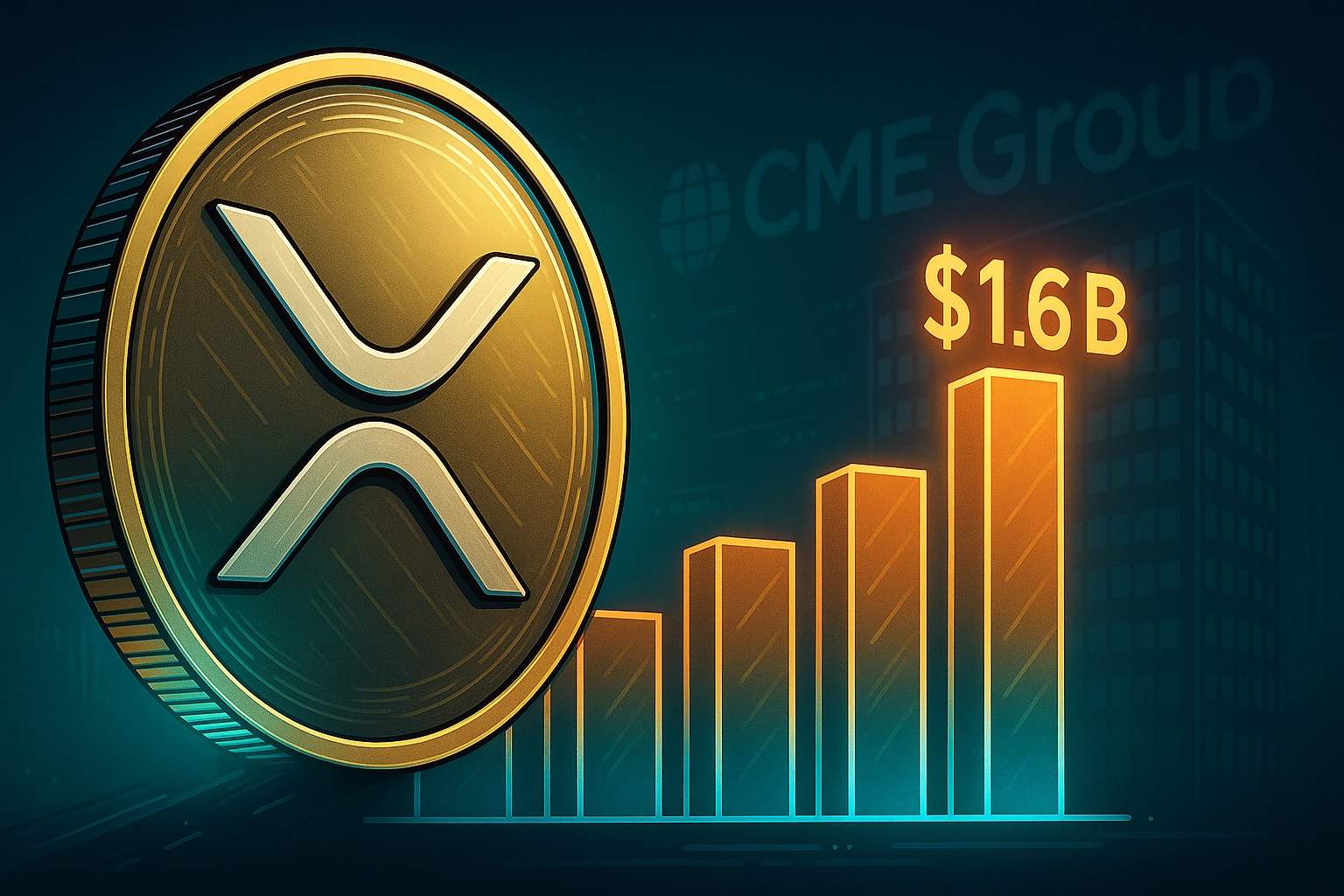 CME XRP Futures Surge to $1.6B Trading Volume Milestone
