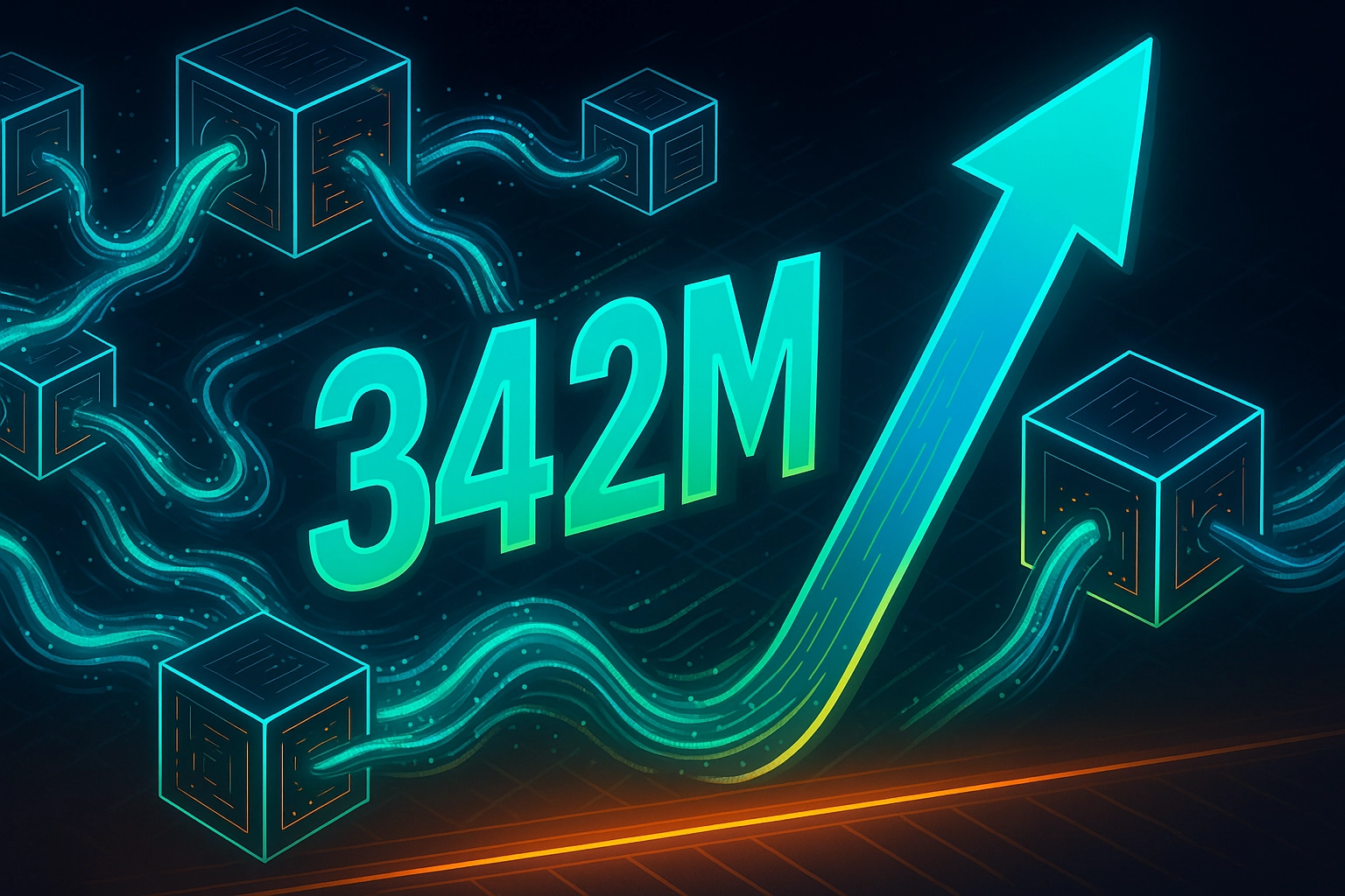 Blockchain Transactions Hit Record 342M Weekly High