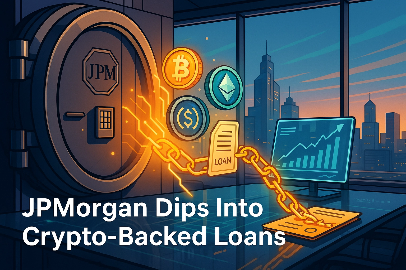 JPMorgan Explores Crypto-Backed Loans as Rules Ease