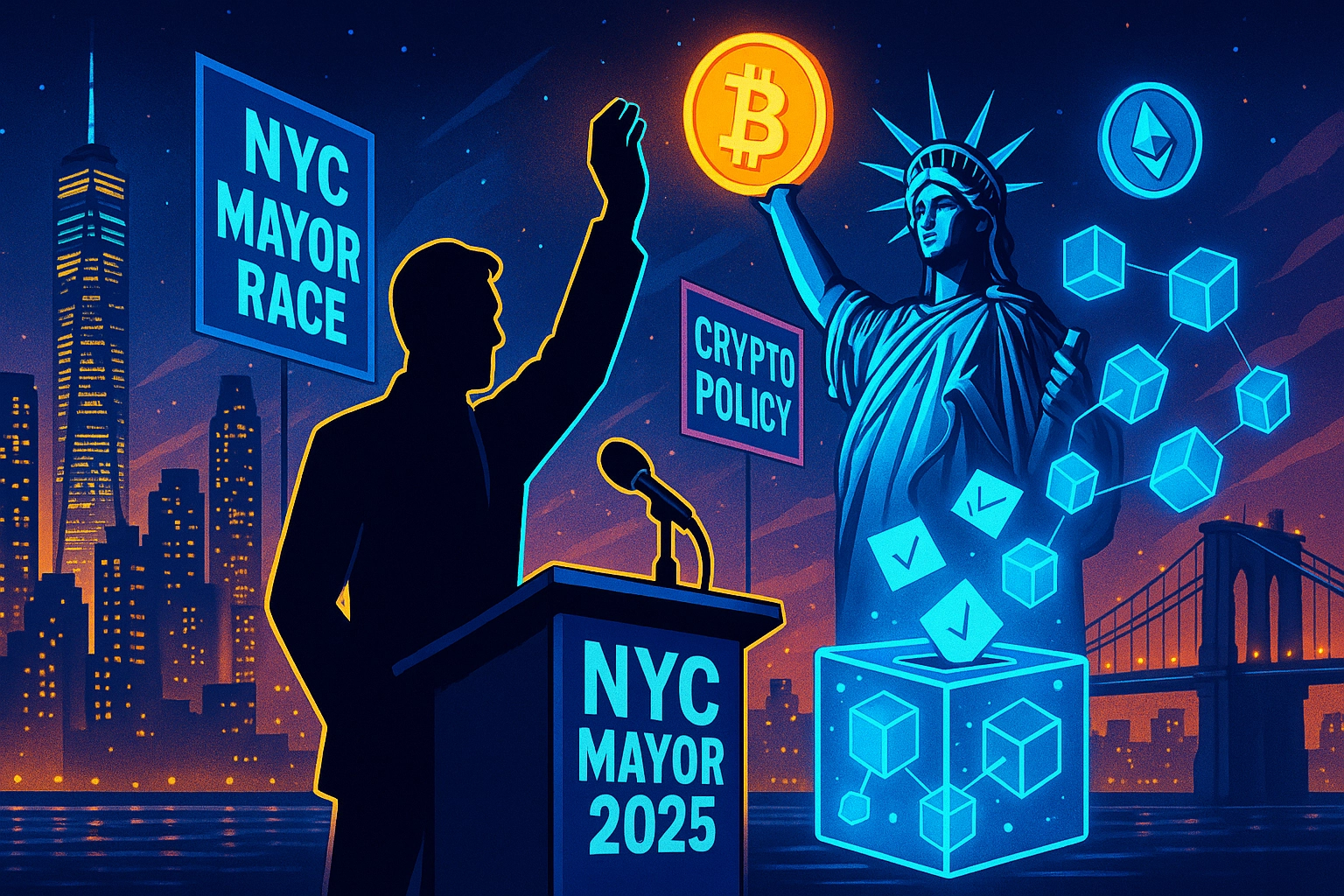 Zohran Mamdani Crypto Stance NYC Mayor Election 2025