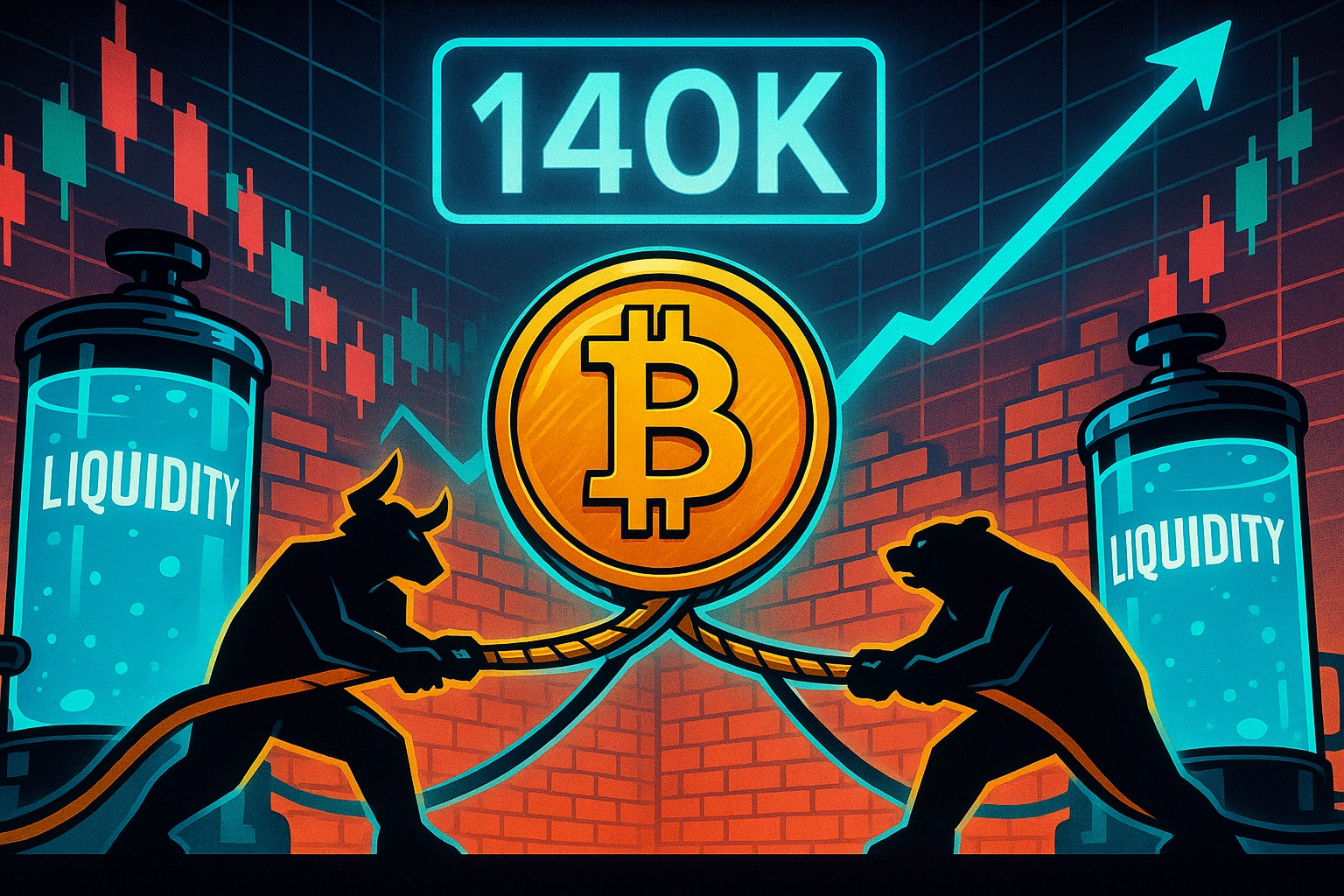 Bitcoin Price Analysis: $140K Target Despite Liquidity Wars