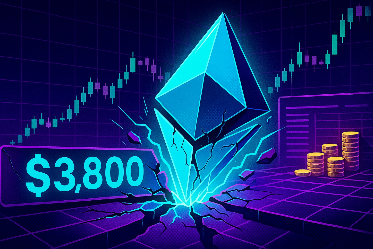 Ethereum Price Analysis: ETH Targets $3800 Breakout