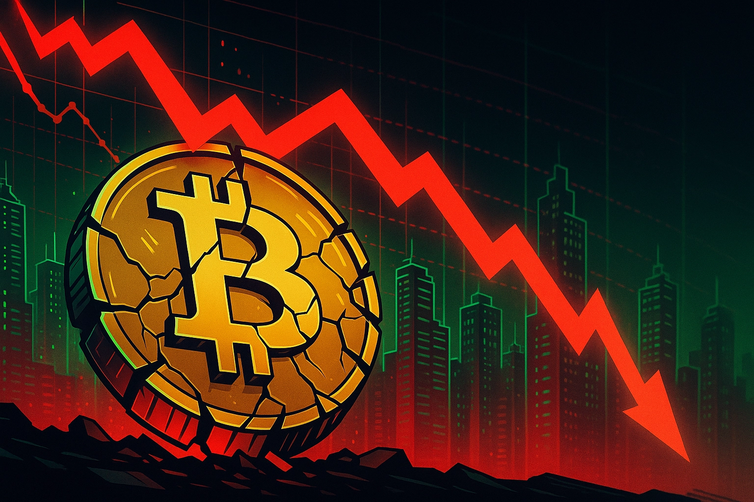 Crypto Market Down Today: Bitcoin Falls, ENS Surges 14%