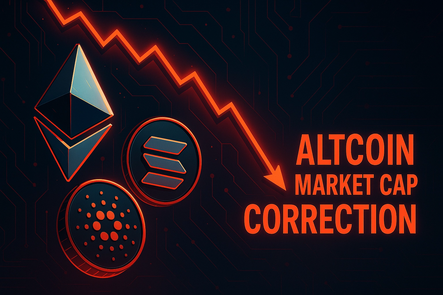 Altcoin Market Cap Plunges 10% in Sharp July Correction