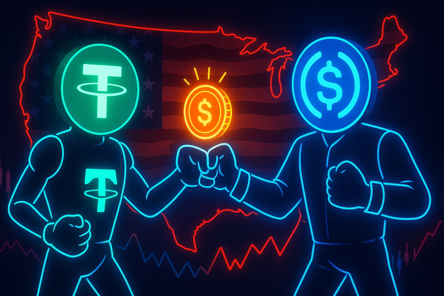 Tether Launches US Stablecoin to Rival USDC Under New Law