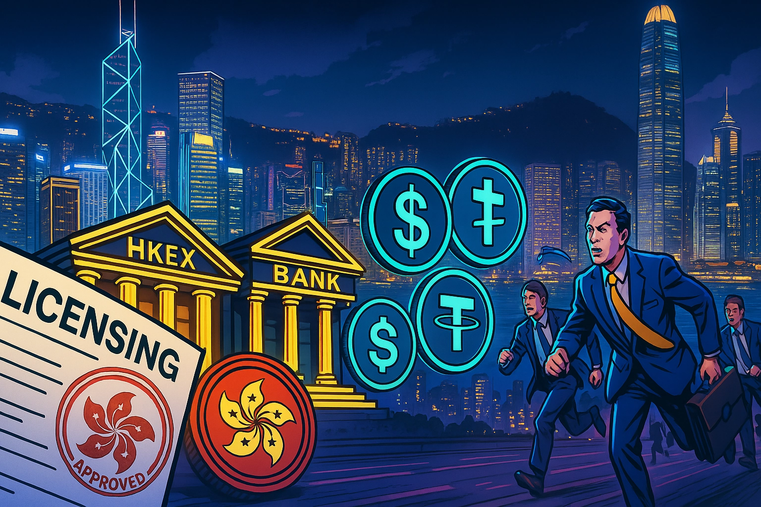 Hong Kong Opens Stablecoin Licensing: Banks Rush In