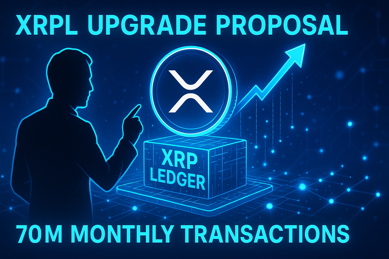 XRPL Hits 70M Monthly Transactions; CTO Plans Upgrade