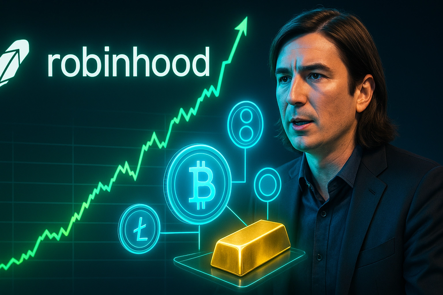 Robinhood Q2 Crypto Revenue Doubles, CEO Eyes Tokenization