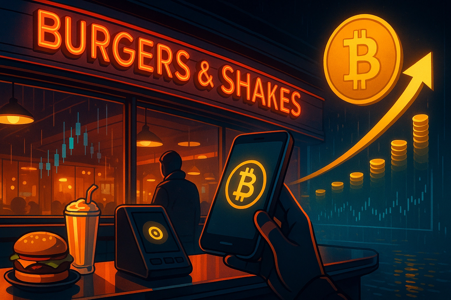 Steak 'n Shake Bitcoin Sales Rise 11% After Crypto Payment