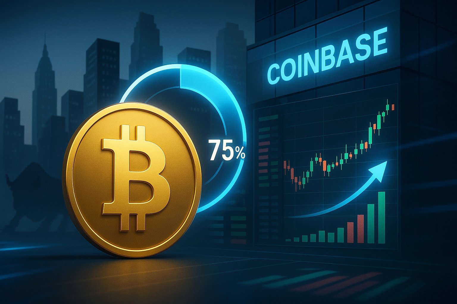 Bitcoin Institutional Volume Hits 75% Signals Price Rally