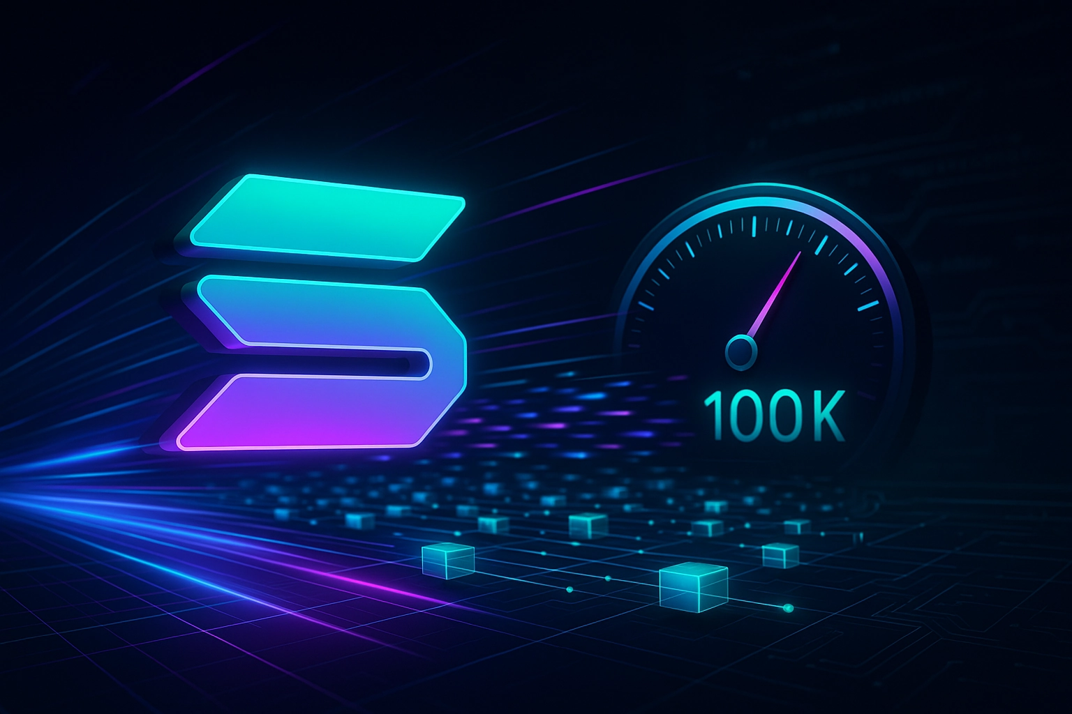 Solana Hits 100K TPS Milestone in Network Stress Test
