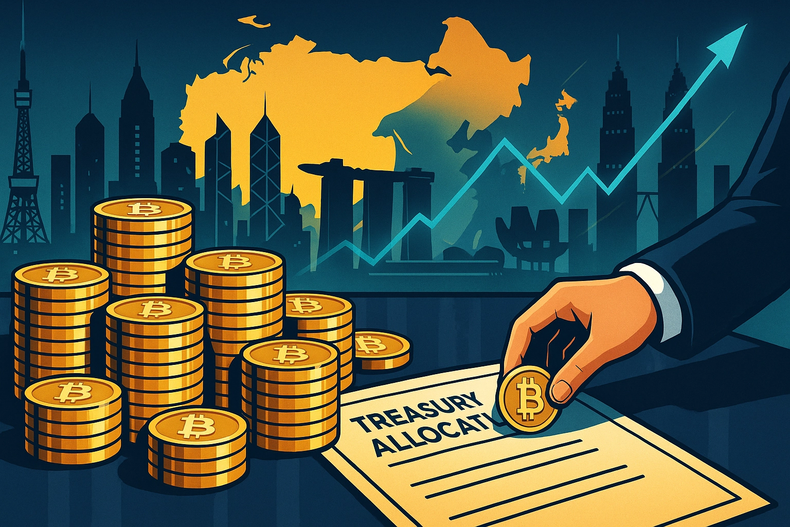 Bitcoin Treasury Strategy Gains Momentum in Asia