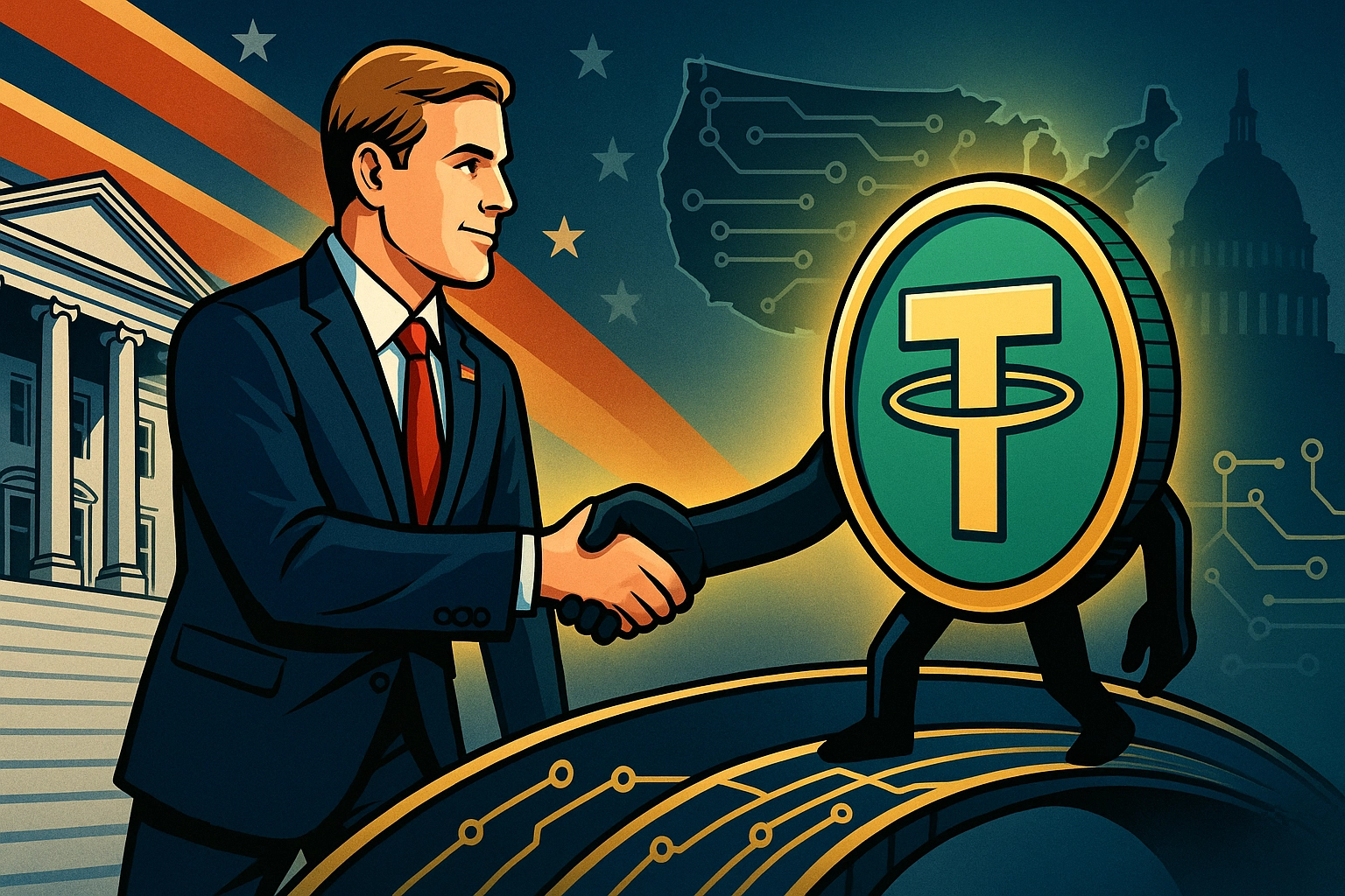 Bo Hines Joins Tether as Strategic Advisor for US Market