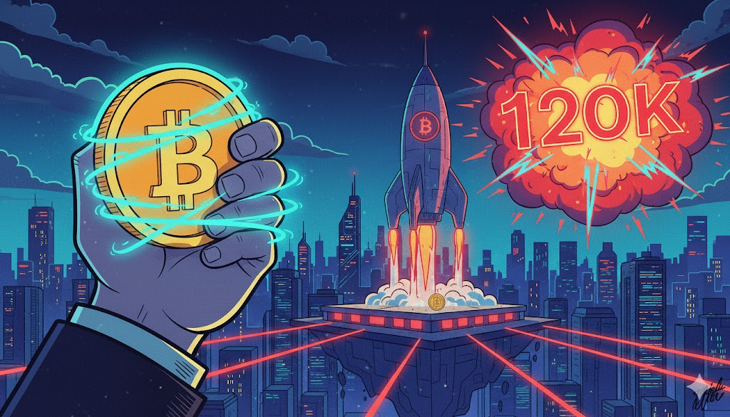 Bitcoin Price Compression Signals $120K Breakout Soon